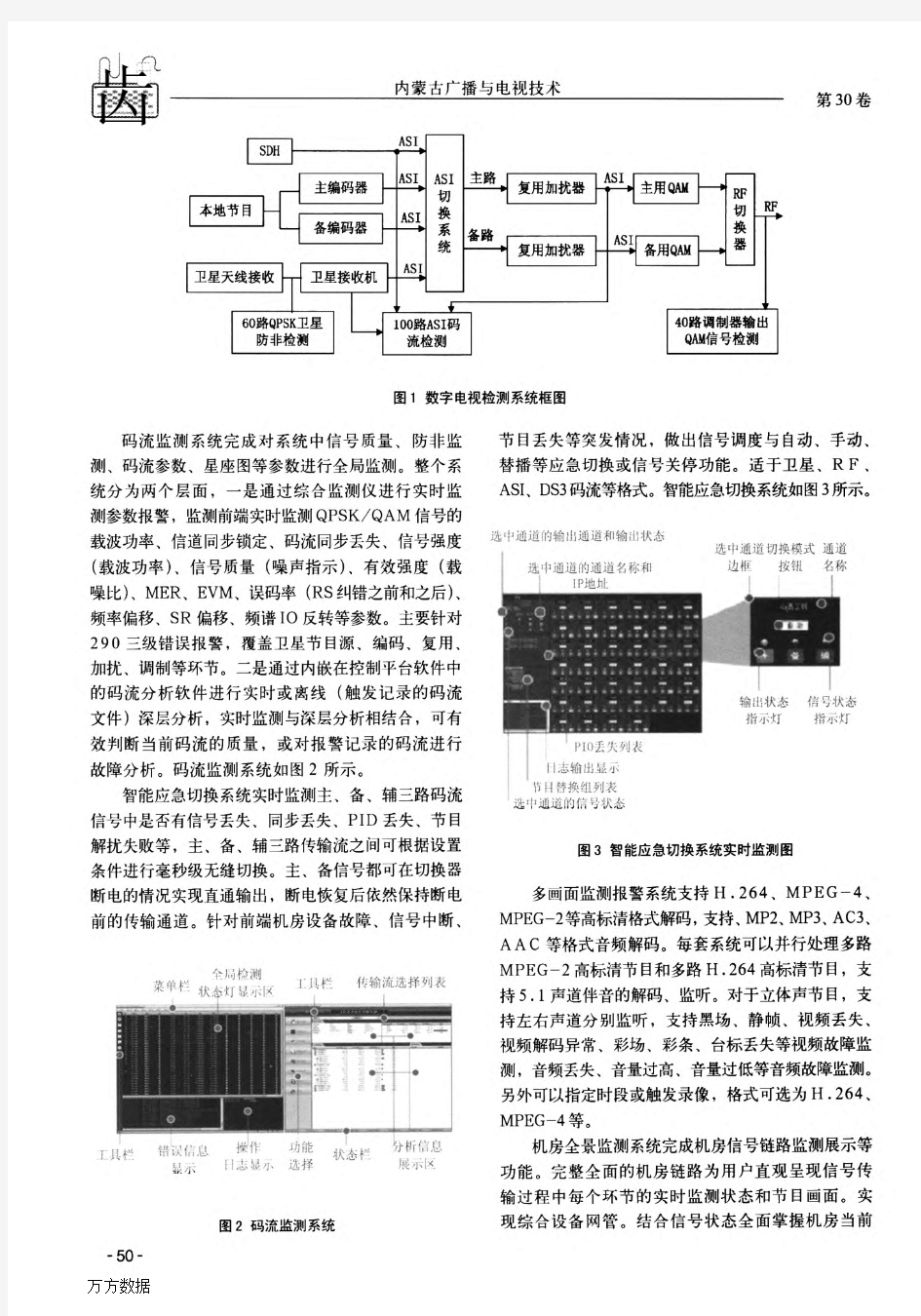 有线数字电视监测系统在内蒙古广电网络中的应用