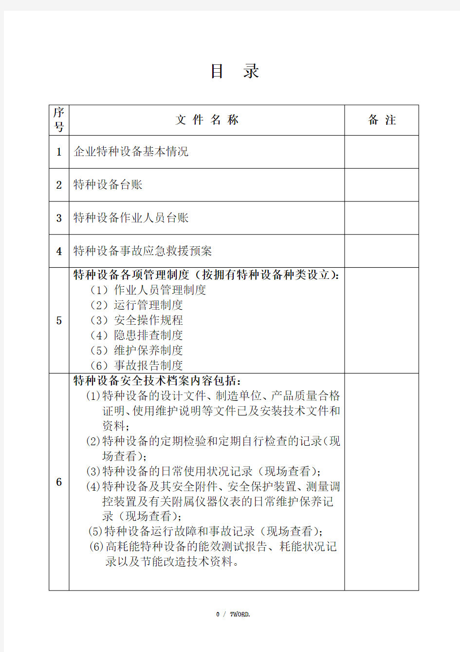 特种设备台账格式.(优选)