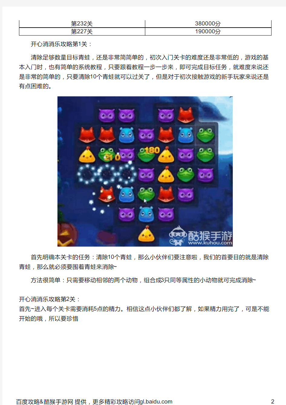 开心消消乐全关卡三星通关攻略大全