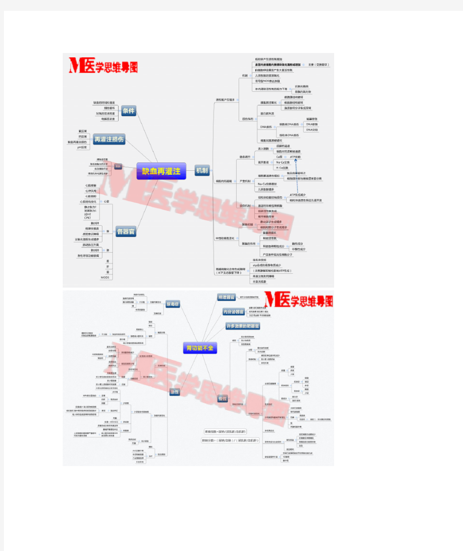 医学思维导图