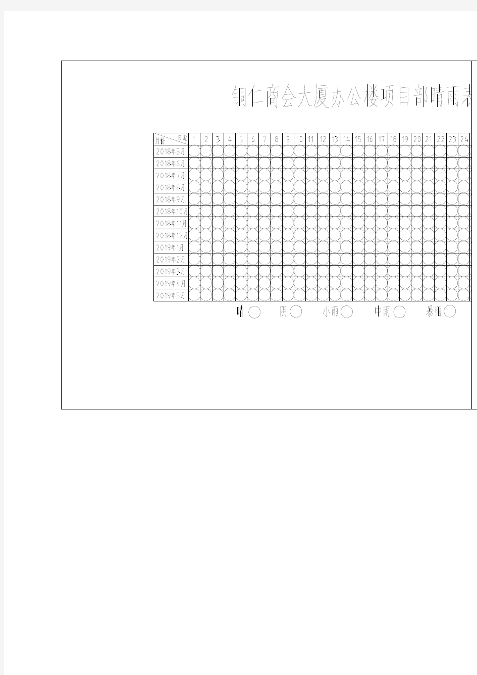 2017年施工晴雨表(高清打印版)