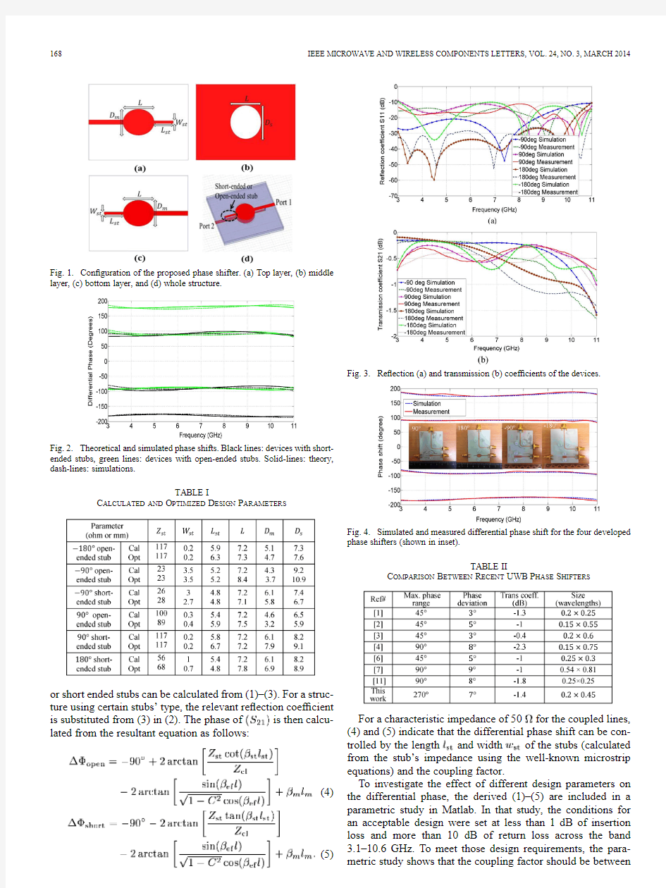 Phase Shifters With Wide Range of Phase and Ultra-Wideband Performance