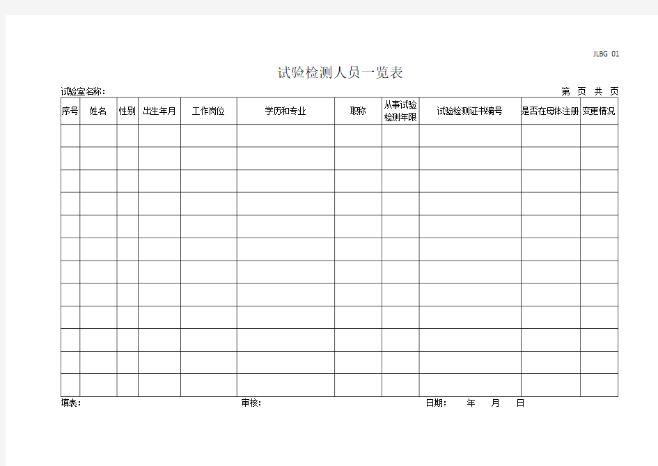 公路工程工地试验室标准化指南表