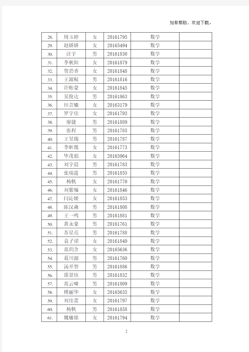 2019年全国数学竞赛数学类