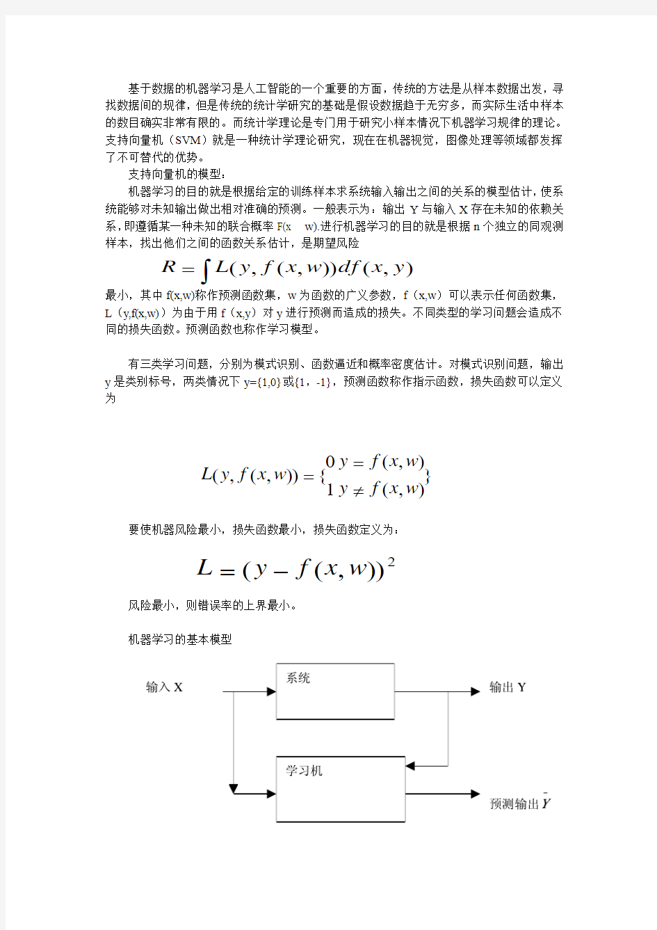 支持向量机