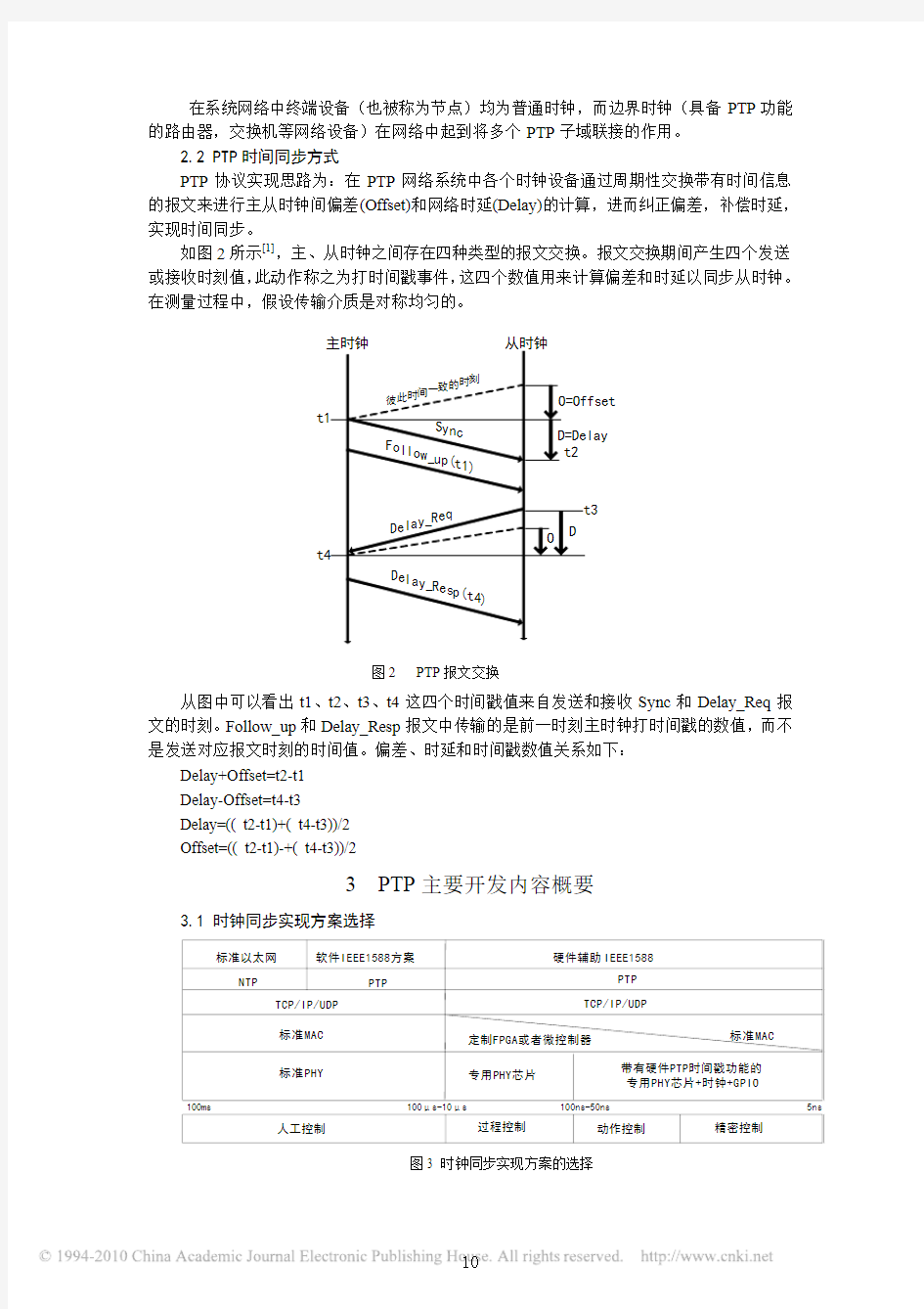 IEEE1588时钟同步实现方式研究