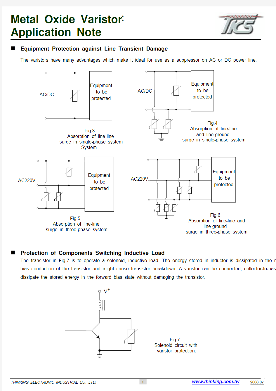 en_varistor_overvoltage(MOV,压敏电阻应用)