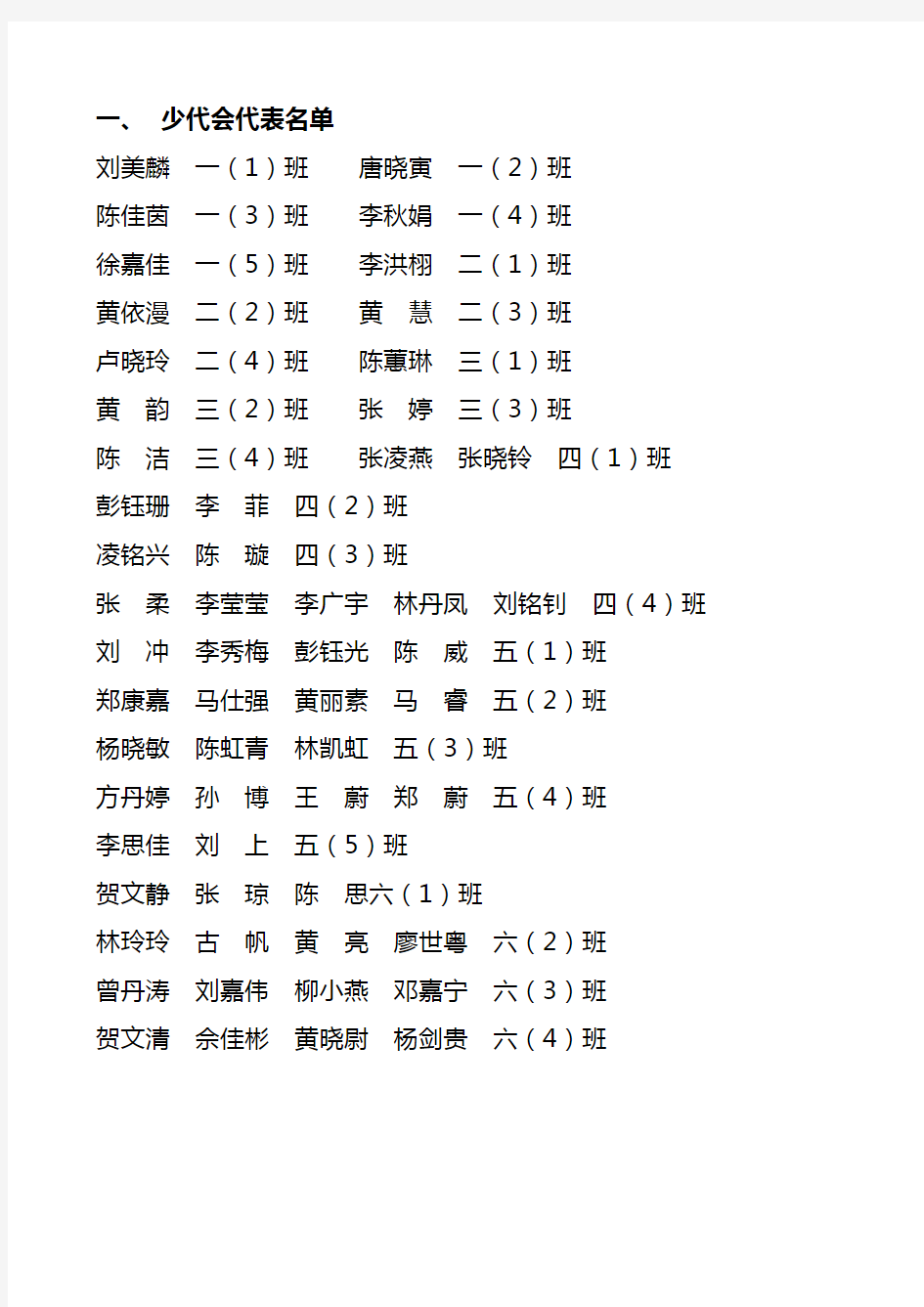 【实用资料】少代会资料.doc