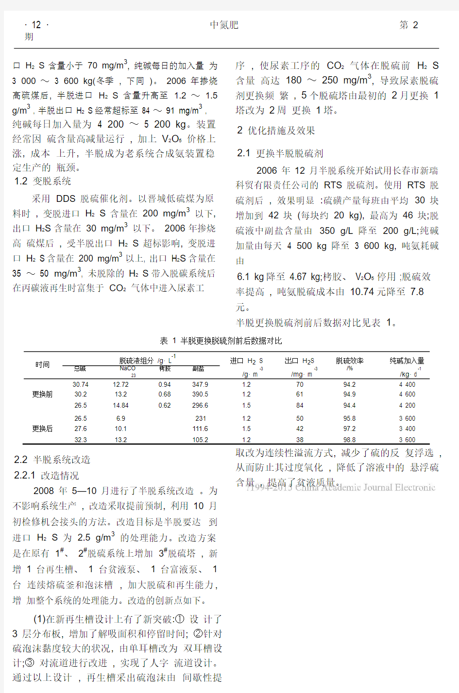 脱硫系统优化改造总结_张云芳.pdf