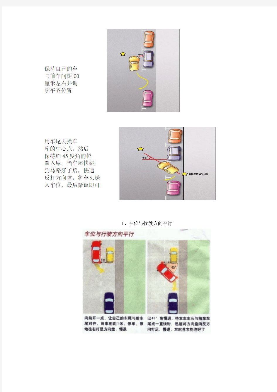 新手驾车图解：10种倒车方法