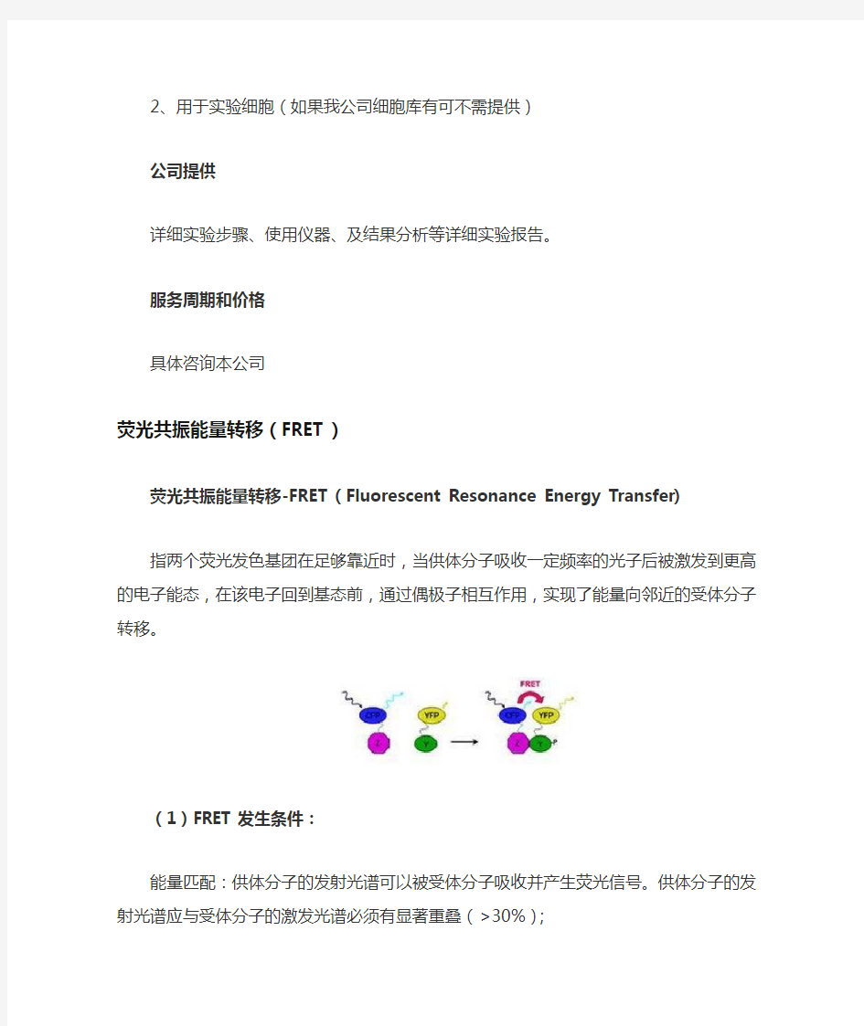 生物发光共振能量转移