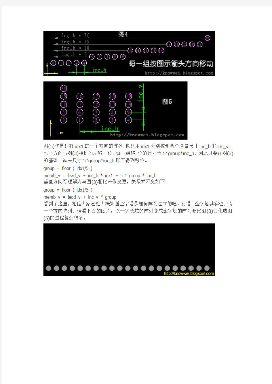 ProE关系式阵列 金字塔