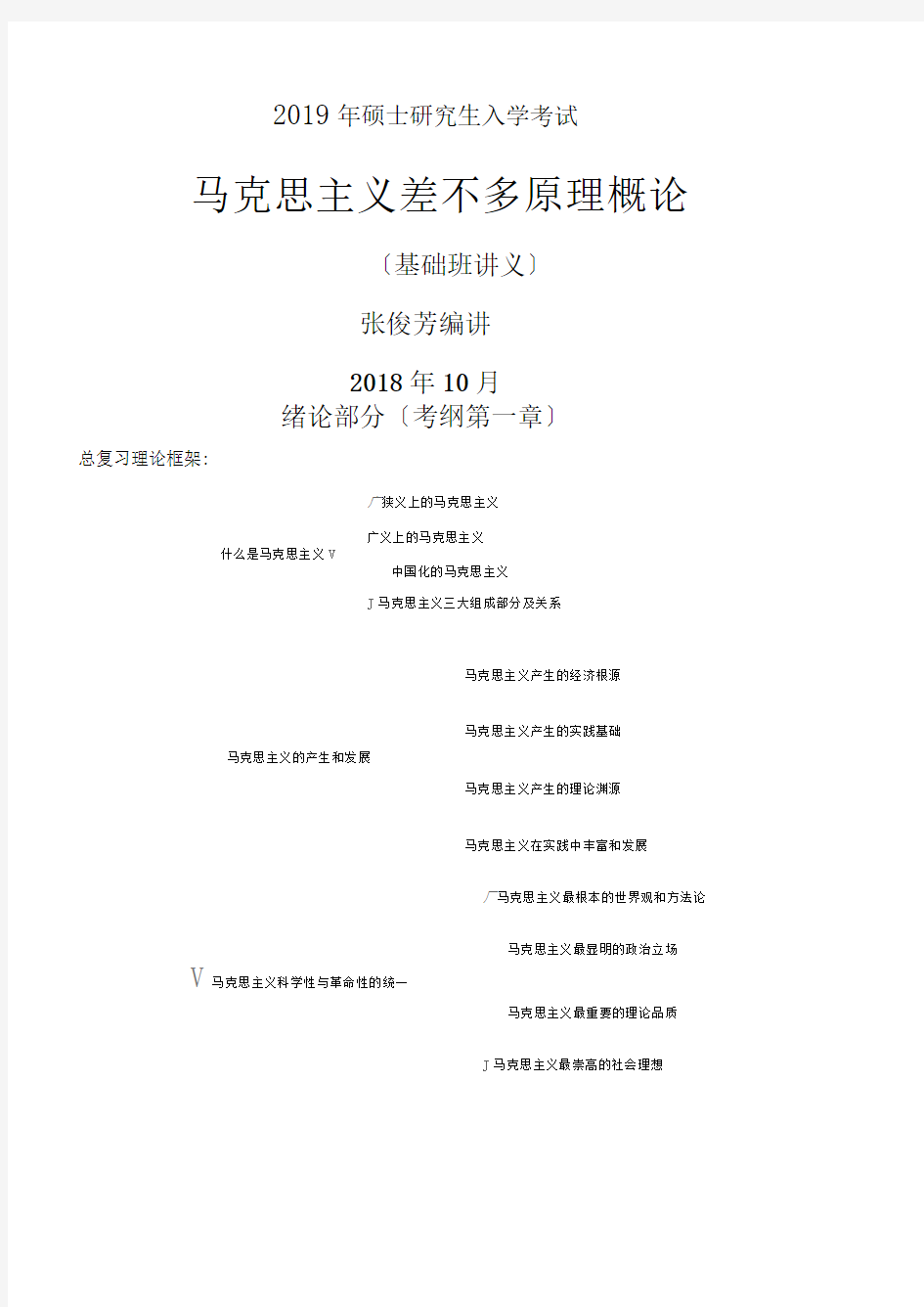 2019年硕士研究生入学考试