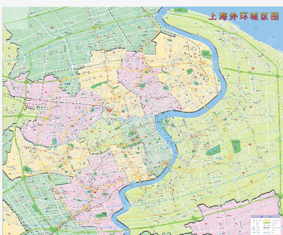 上海市高清地图