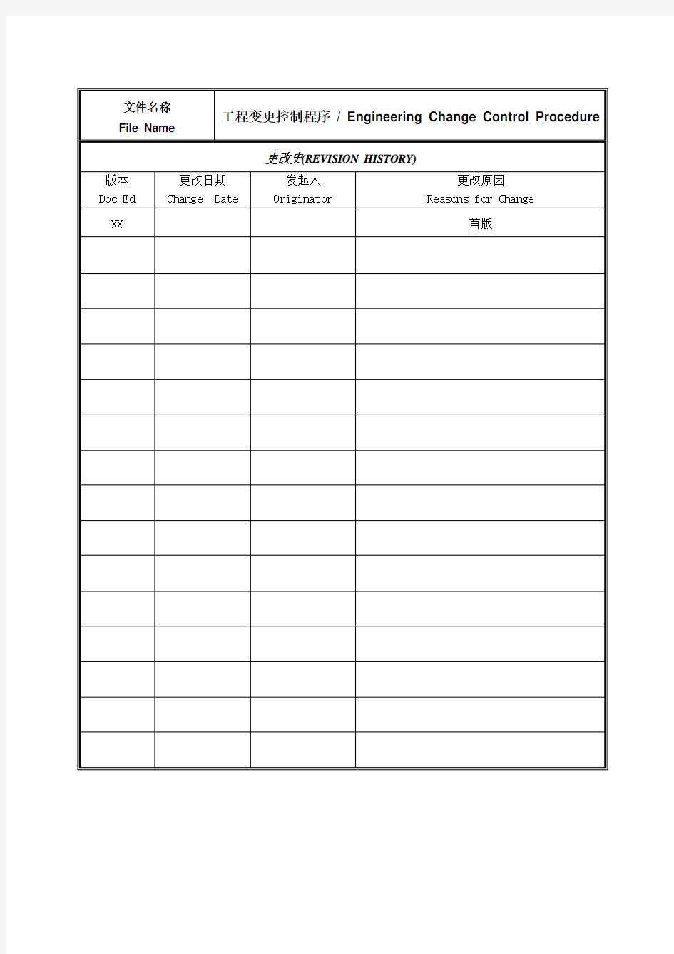 工程变更控制程序44900