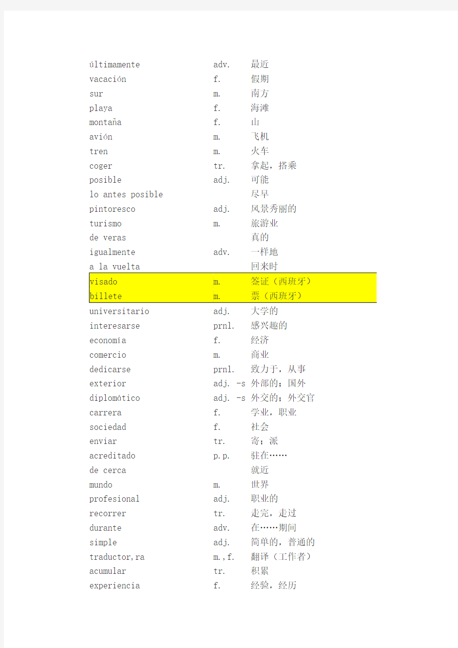 现代西班牙语1-4册单词表-(22)