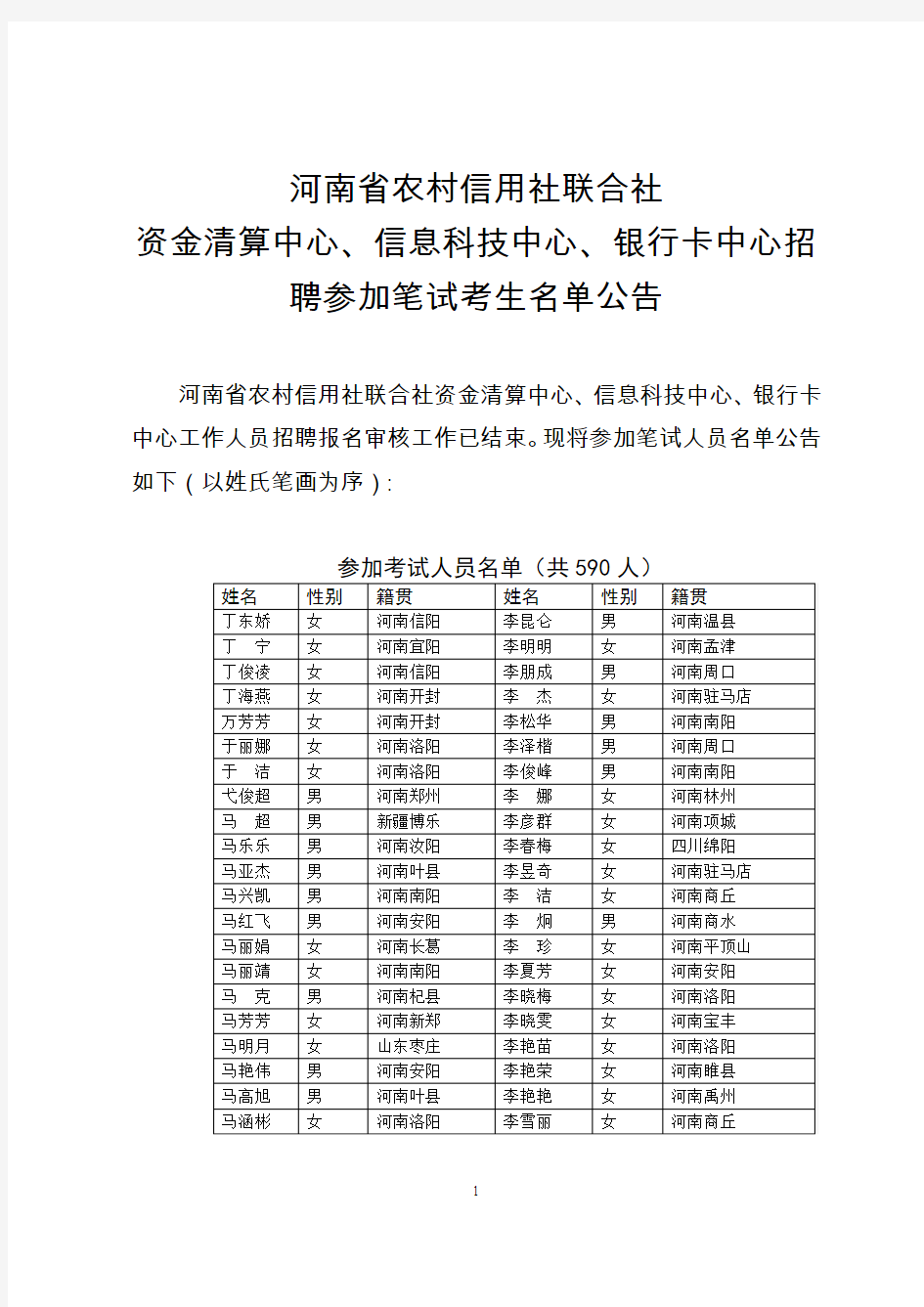 河南省农村信用社联合社