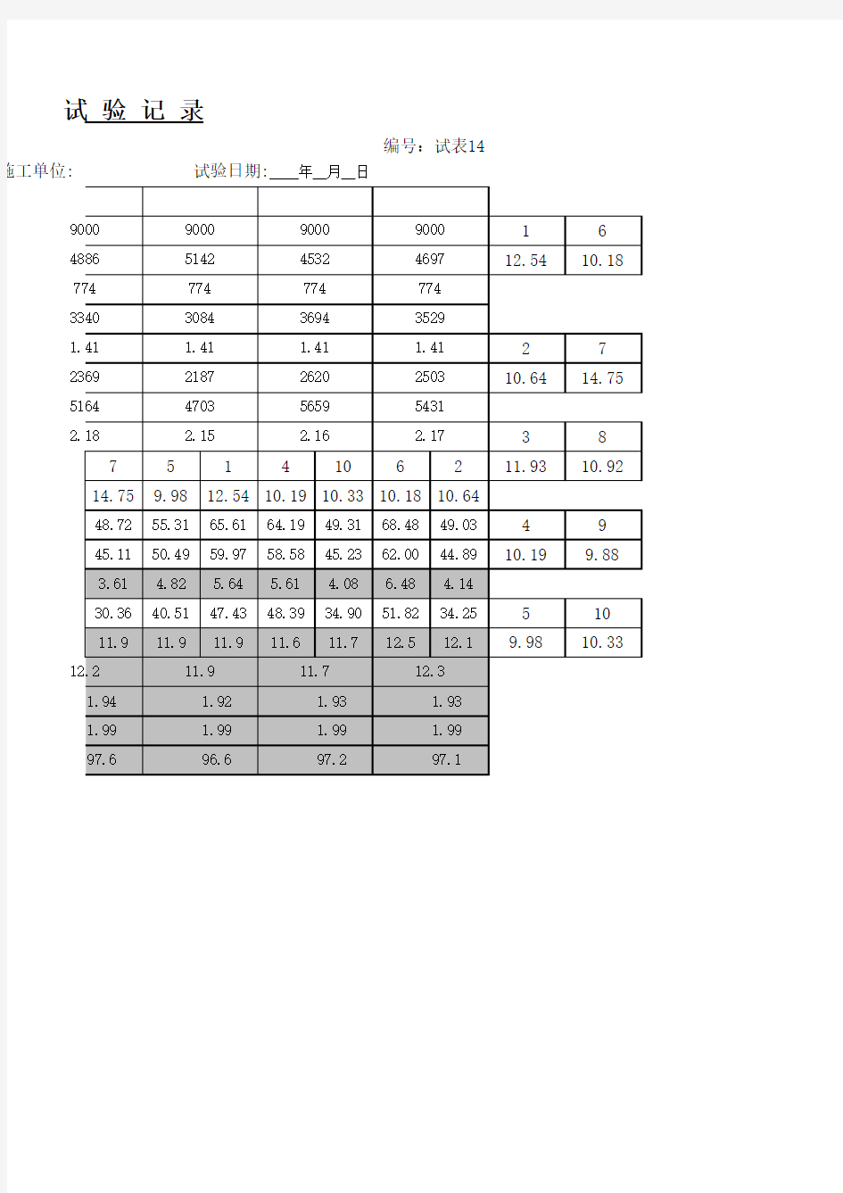 灌砂法测压实度计算公式