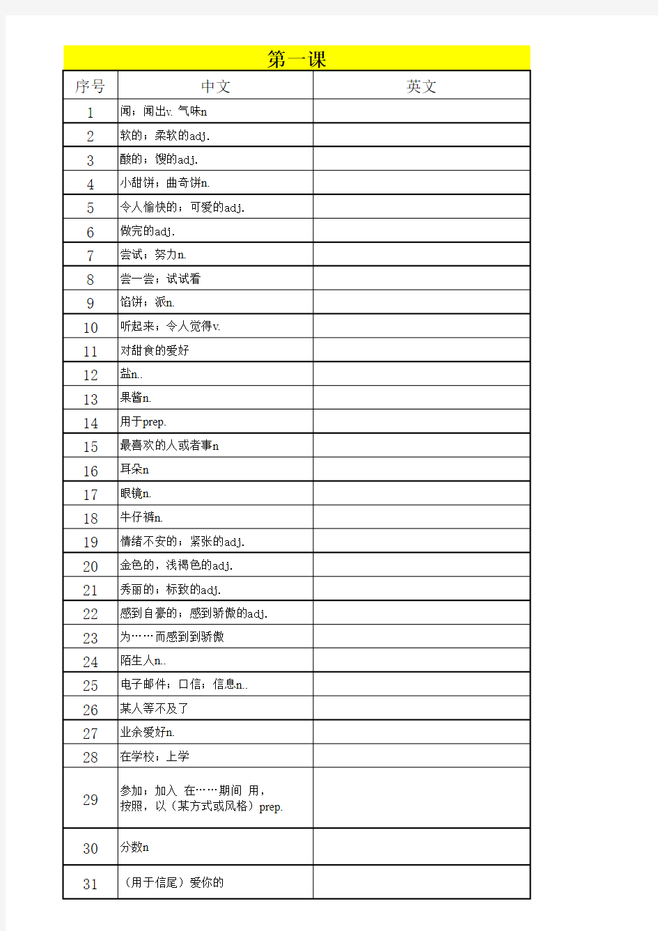 外研版八年级英语下册短语汇总——(默写专用)