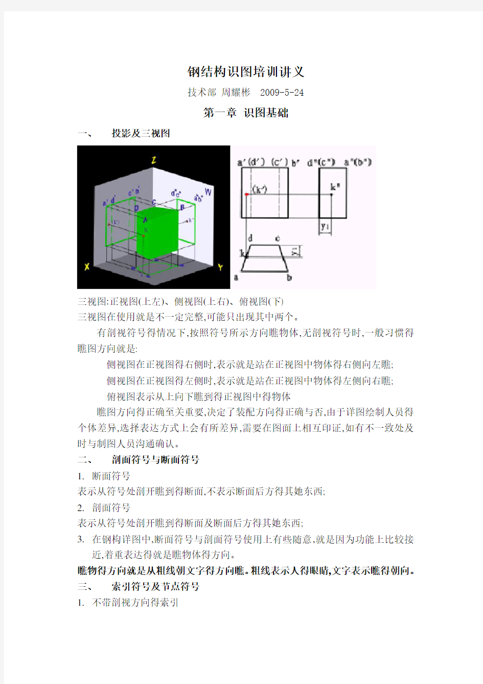 钢结构识图图集图标讲解