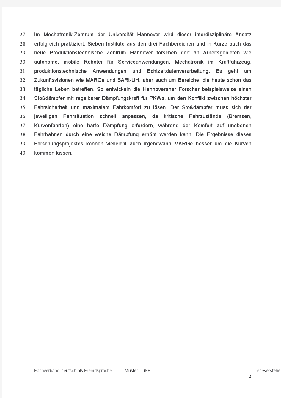 DSH-Modelltest-Uni Kassel (LV+GR+HV+TP ohne Loesung)