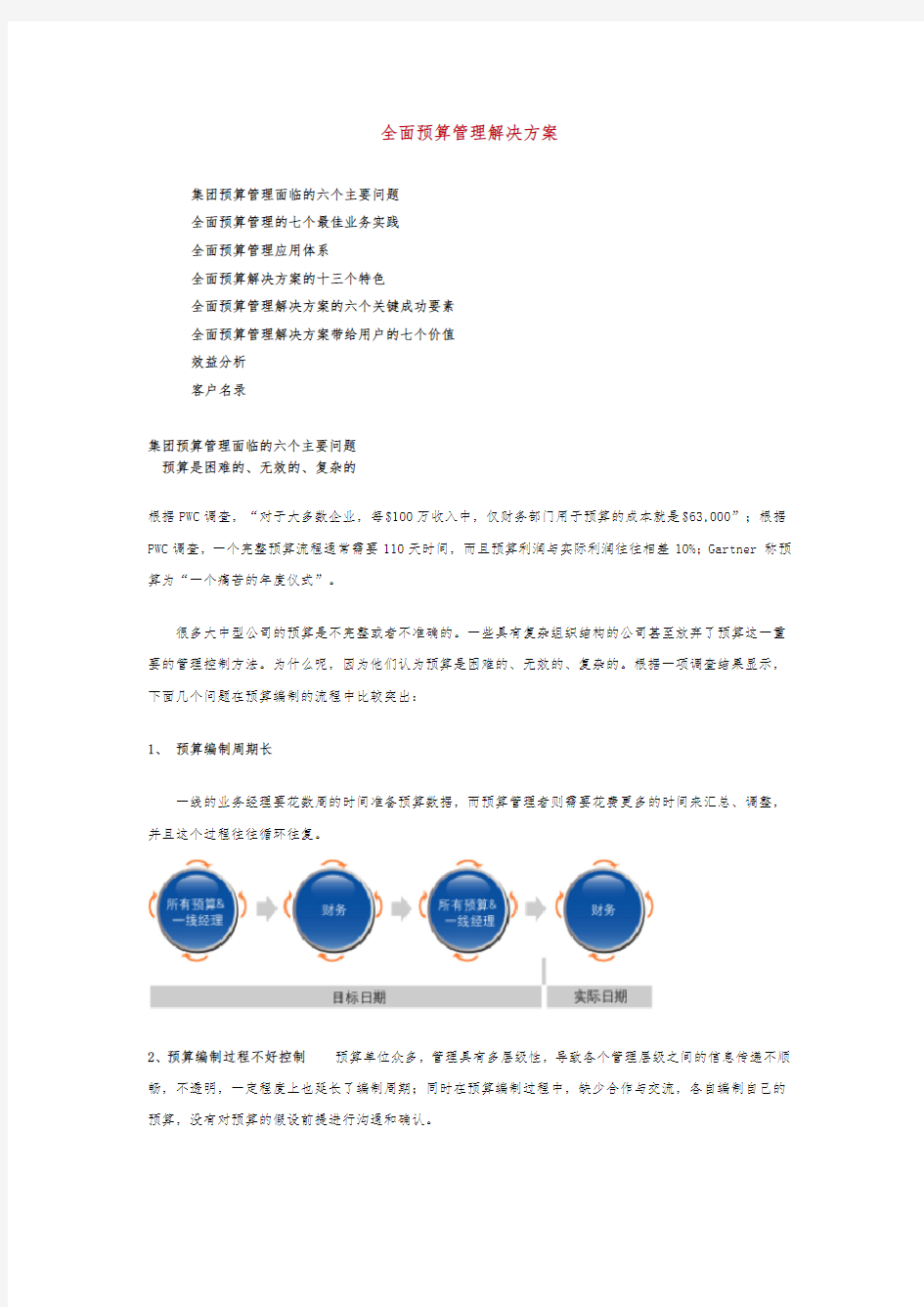 全面预算管理解决方案(doc17)