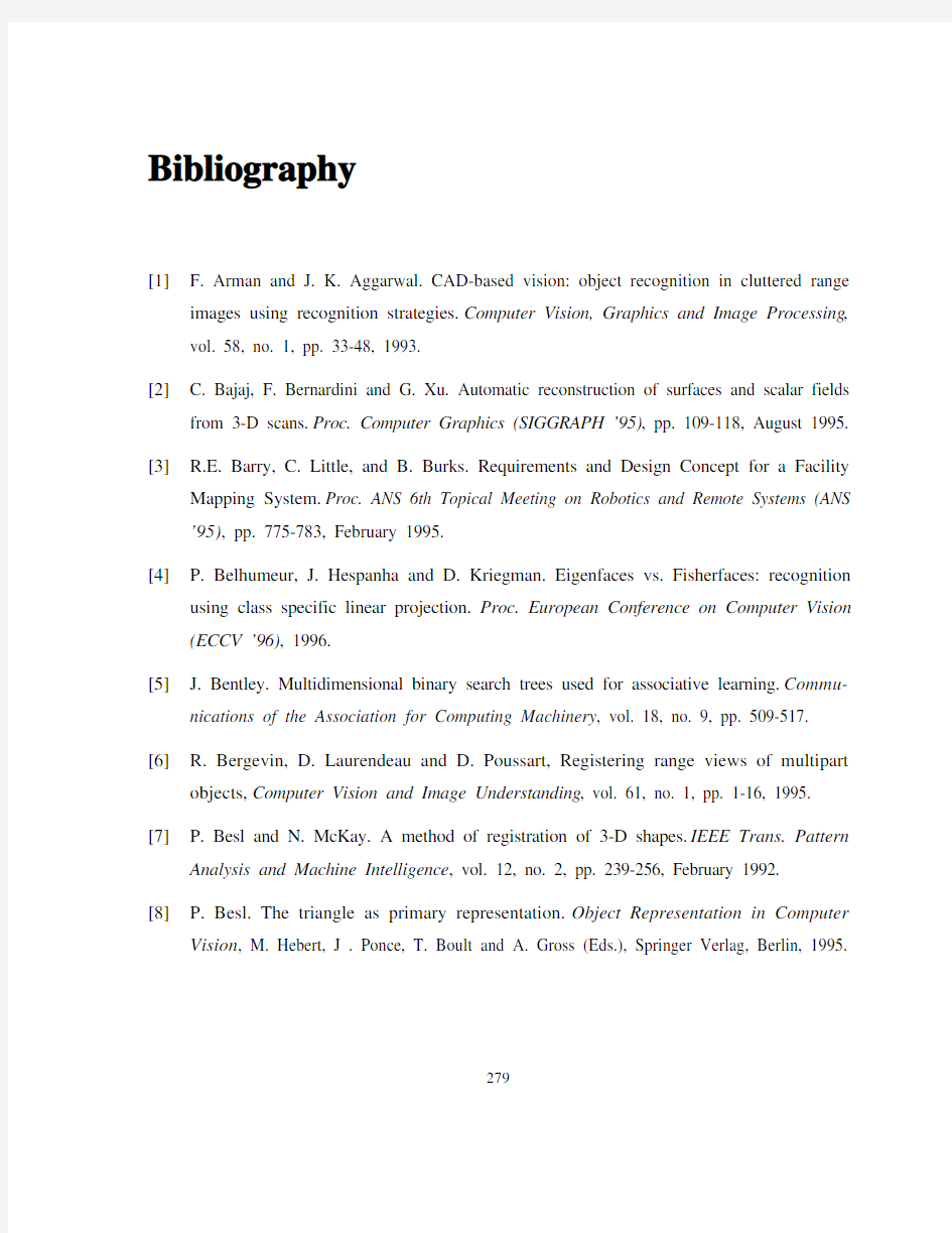 Bibliography