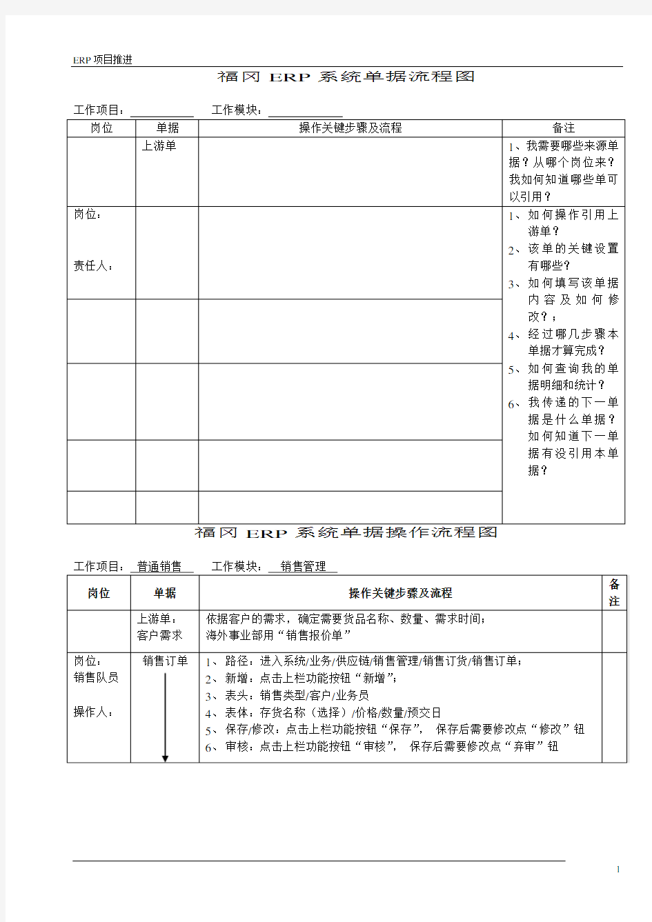 ERP系统单据流程图.doc