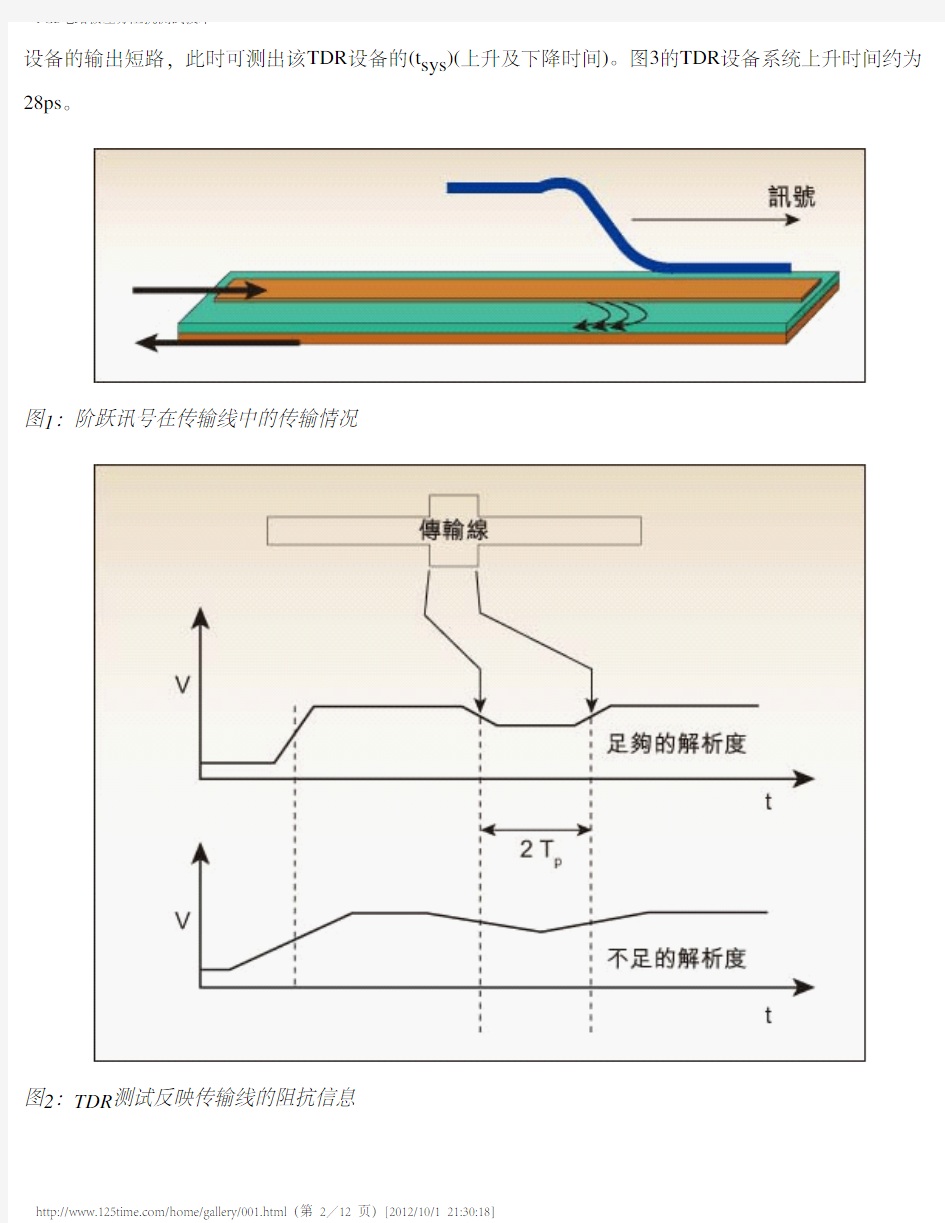 TDR-4949差分阻抗测试技术