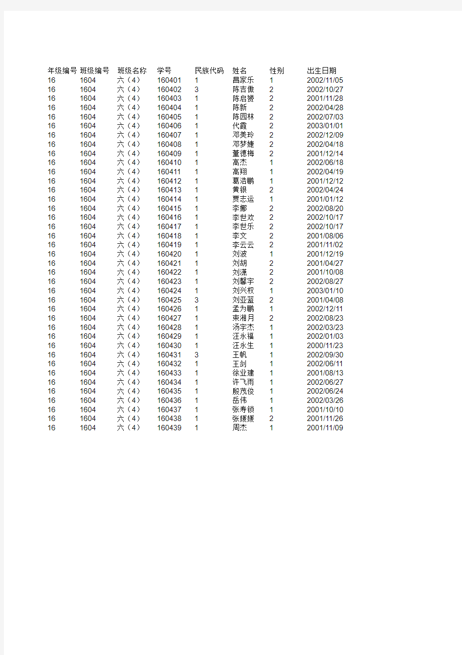 62 肥西县高店乡中心学校体测模版