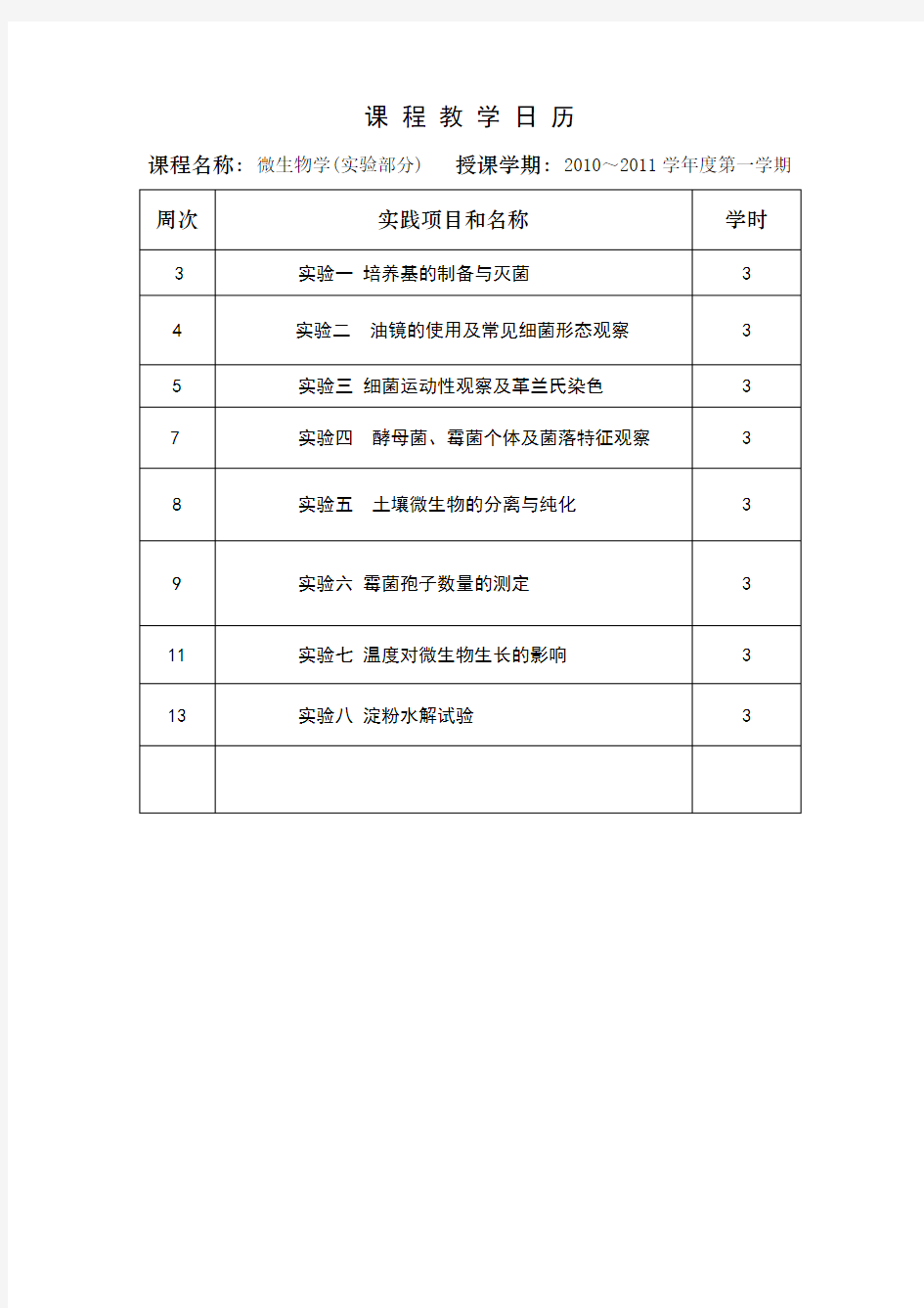 微生物学实验指导