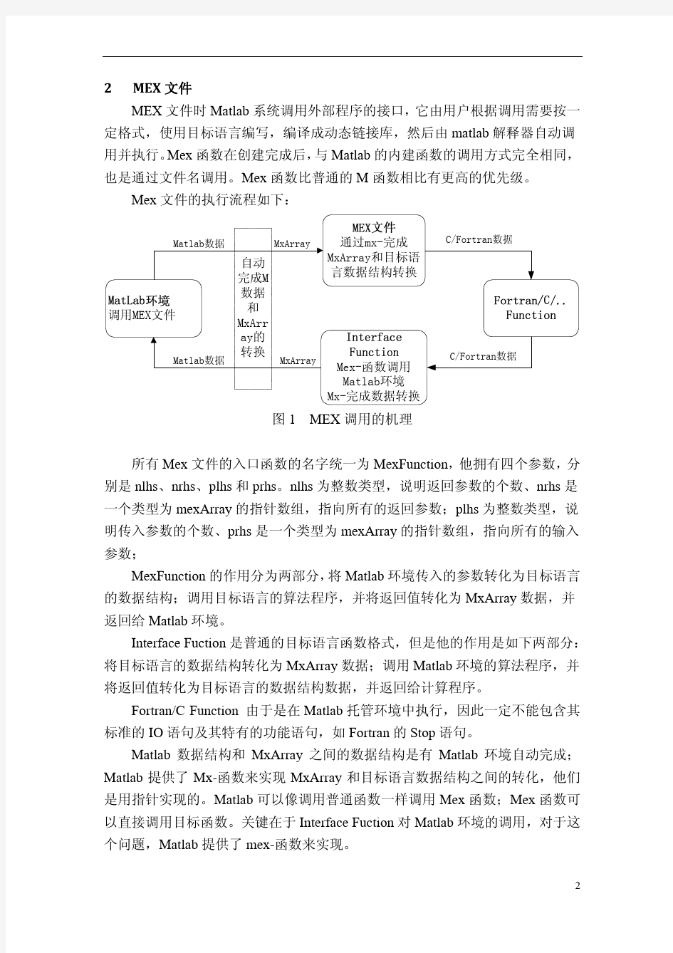 Matlab和Fortran的混合编程