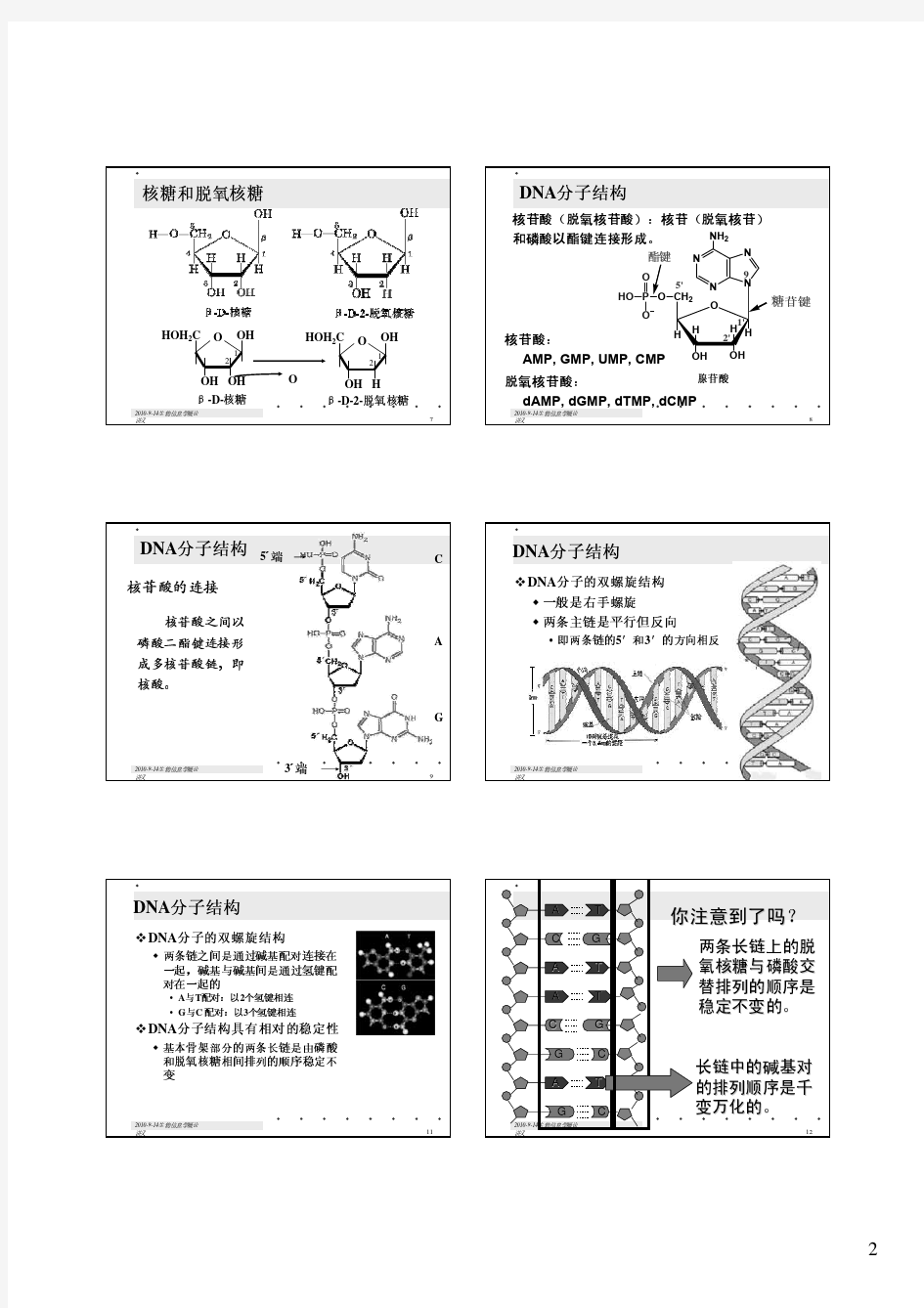 1-生物信息学背景知识