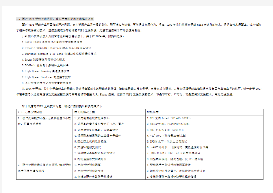 WiFi无线城市与乡村宽带覆盖所面临技术问题与解决方案思考