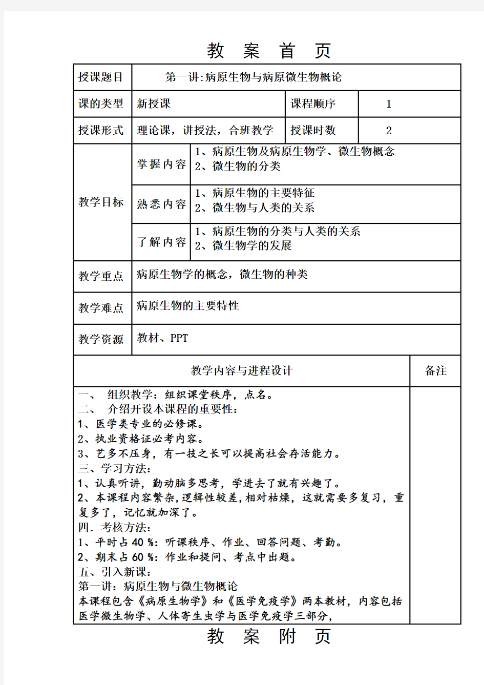 病原生物学--微生物学概论