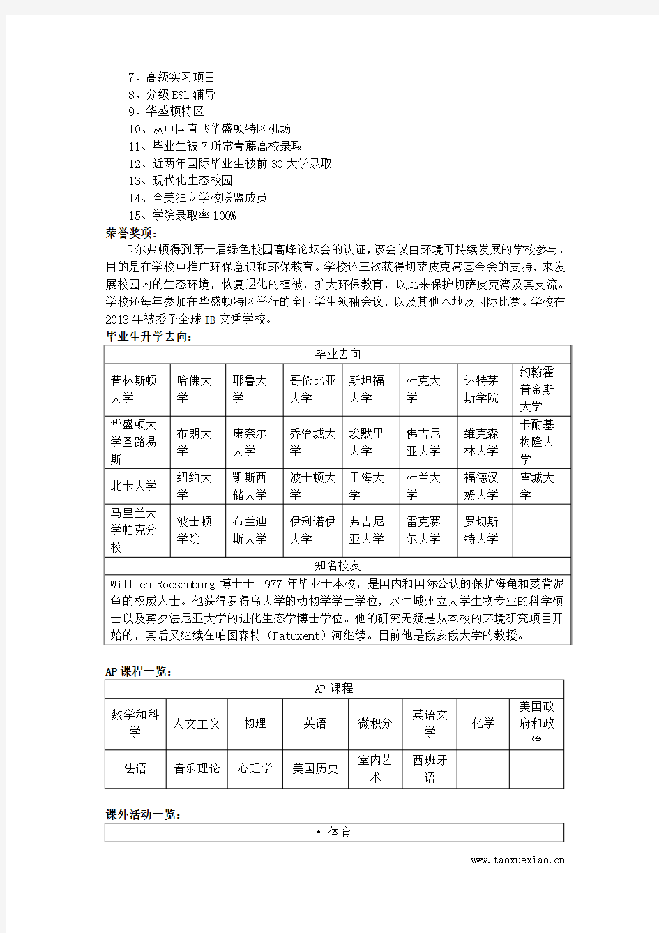 卡尔弗顿学校评估分析报告