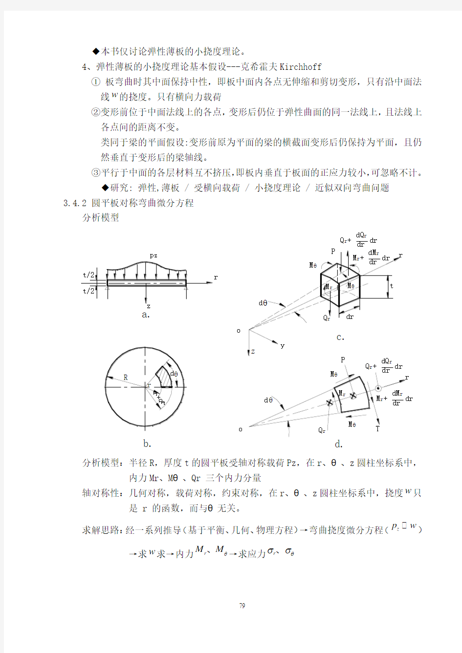 平板应力分析