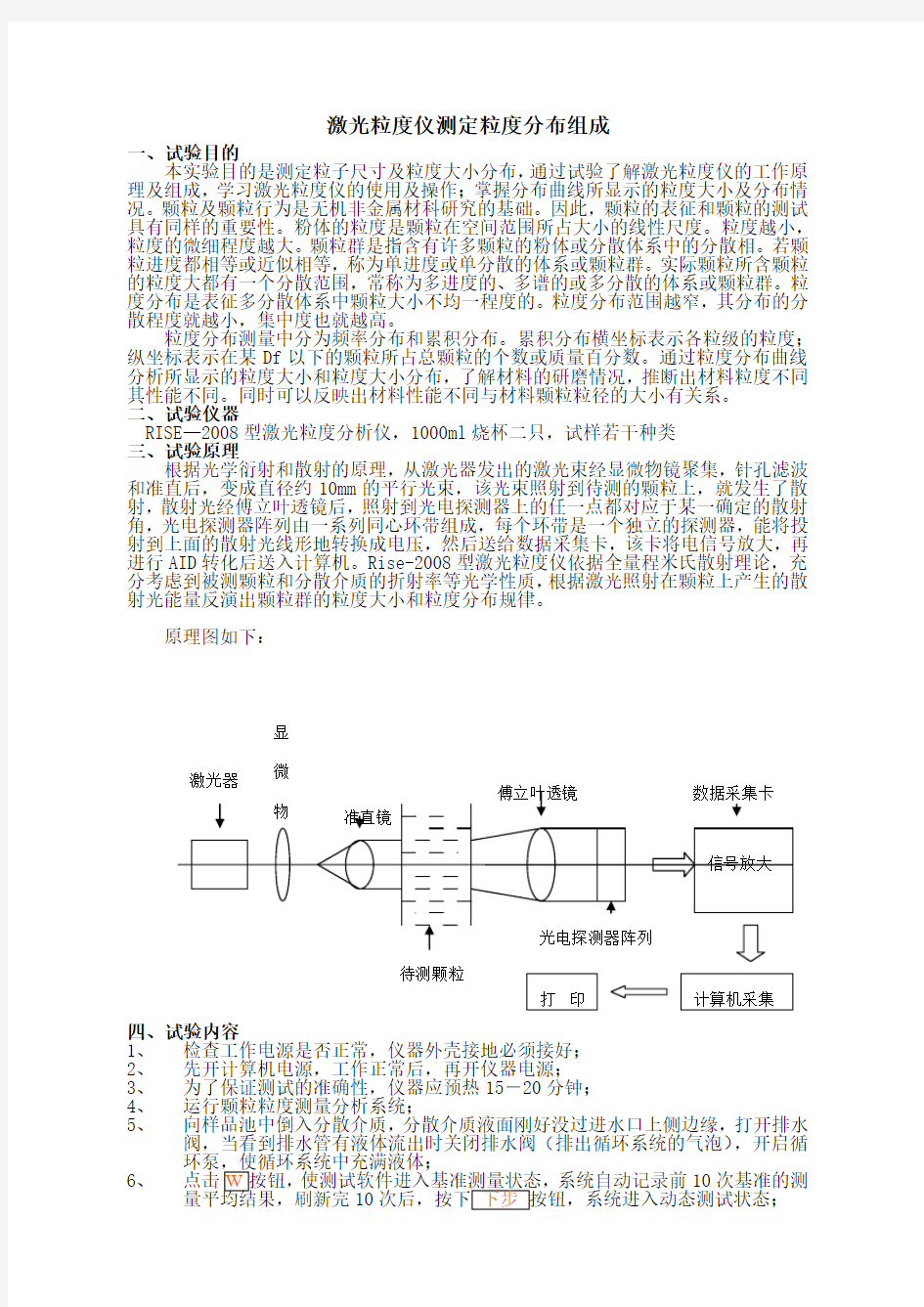 激光粒度仪