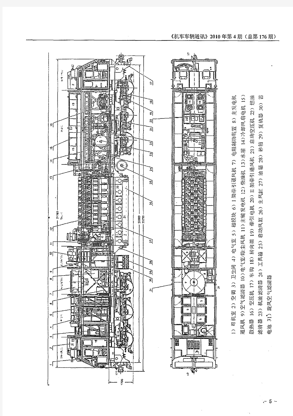 HXN3型内燃机车总体设计
