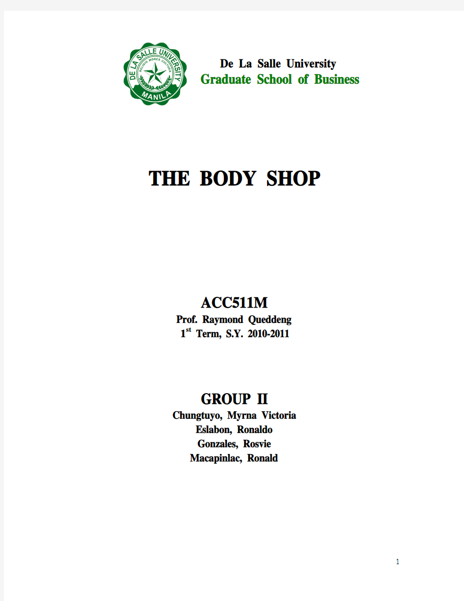 The Body Shop