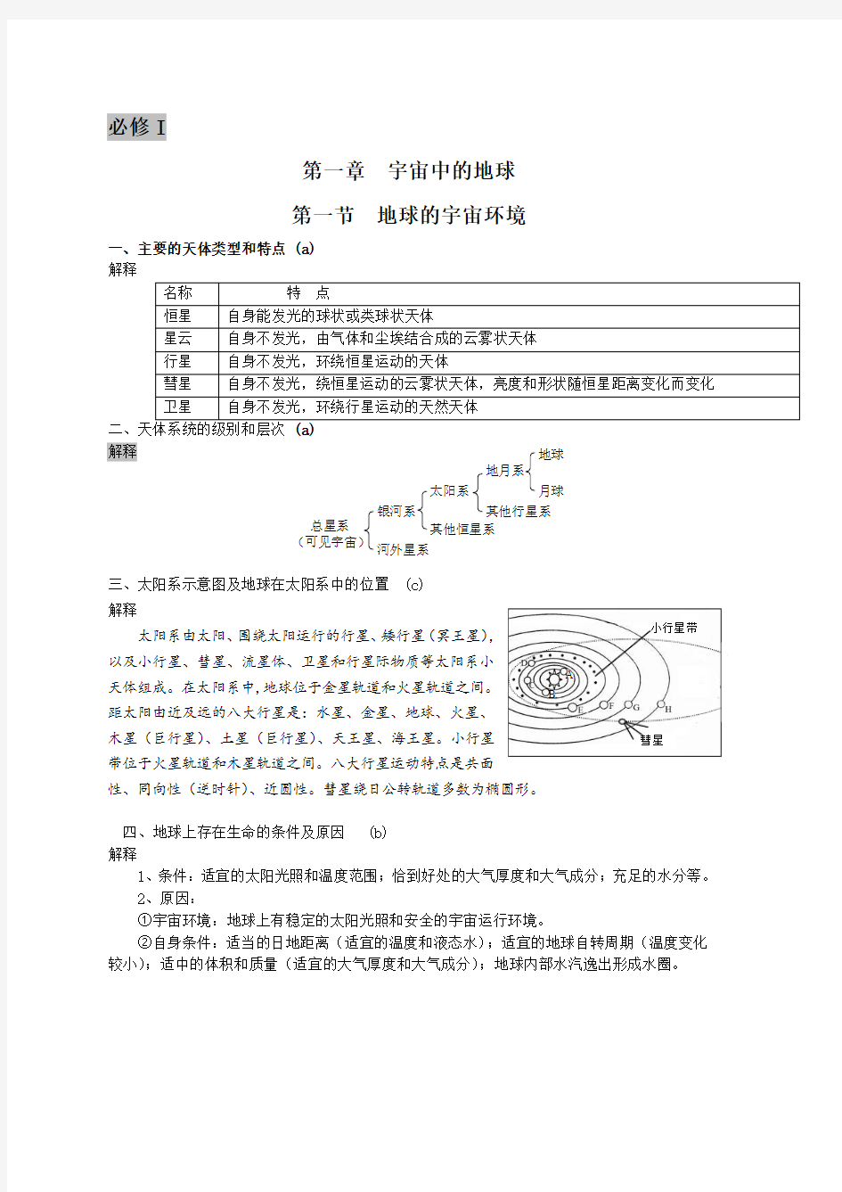 2020年浙江省学考地理知识点最详细版