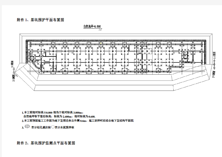 土方开挖专项施工方案图