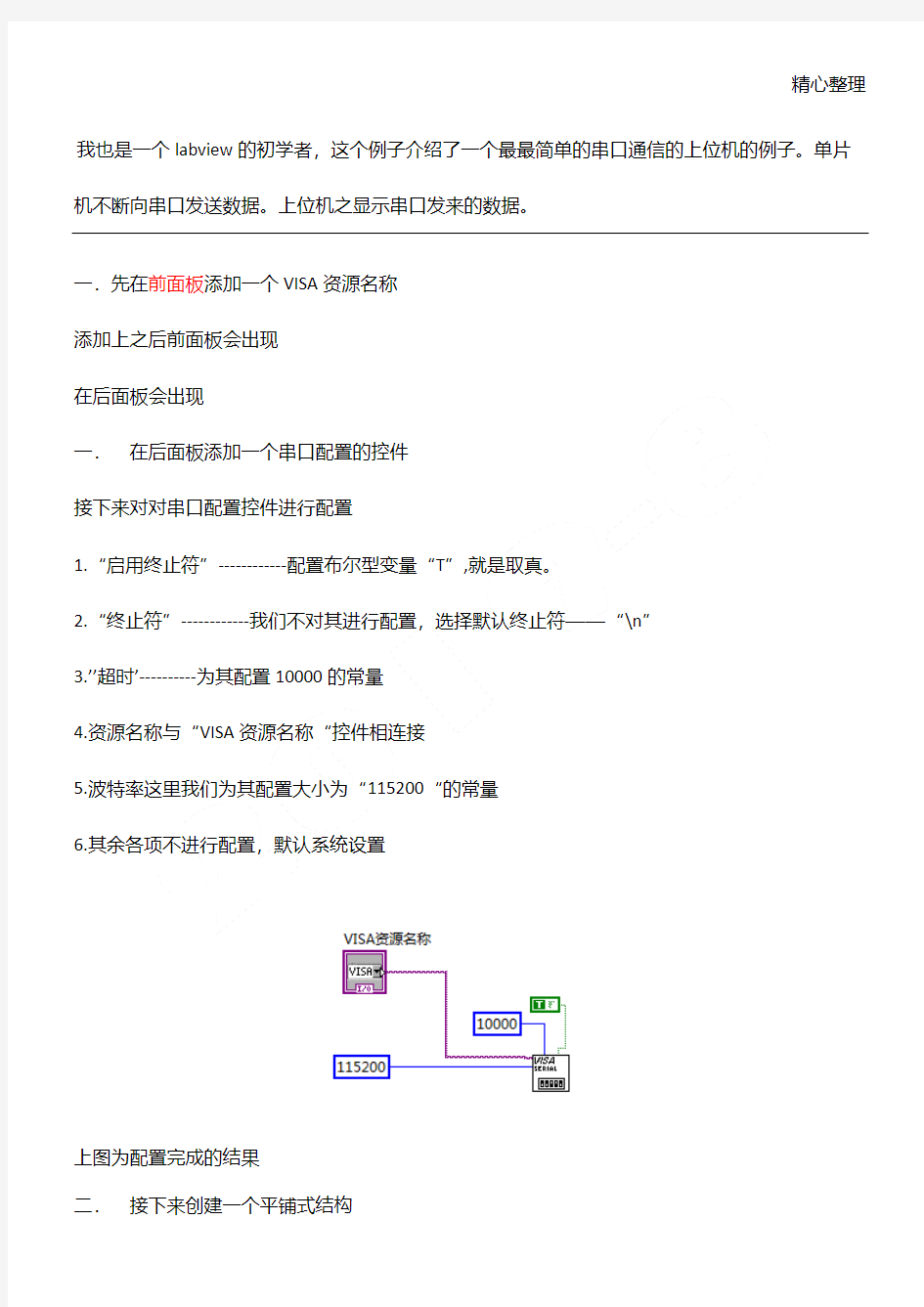 手把手教你labview串口通信