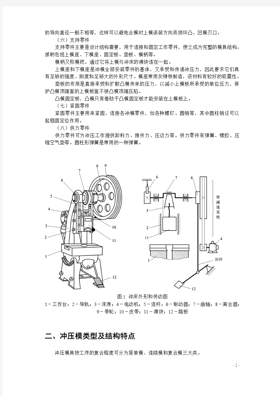 模具拆装实习教案