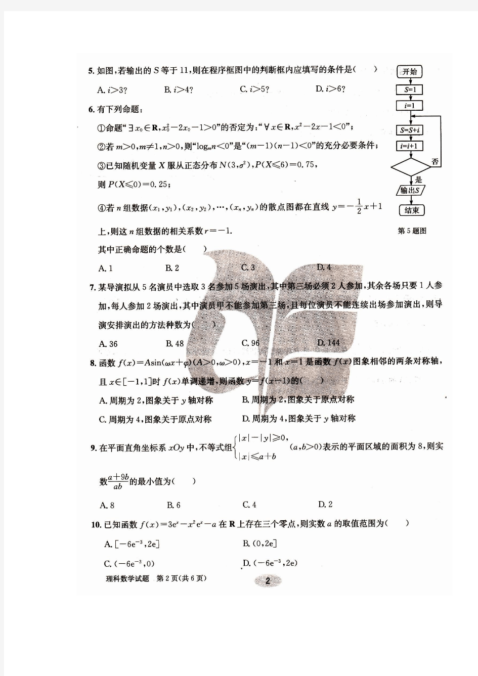 安徽省合肥八中2013届高三数学理冲刺最后一卷扫描版含答案