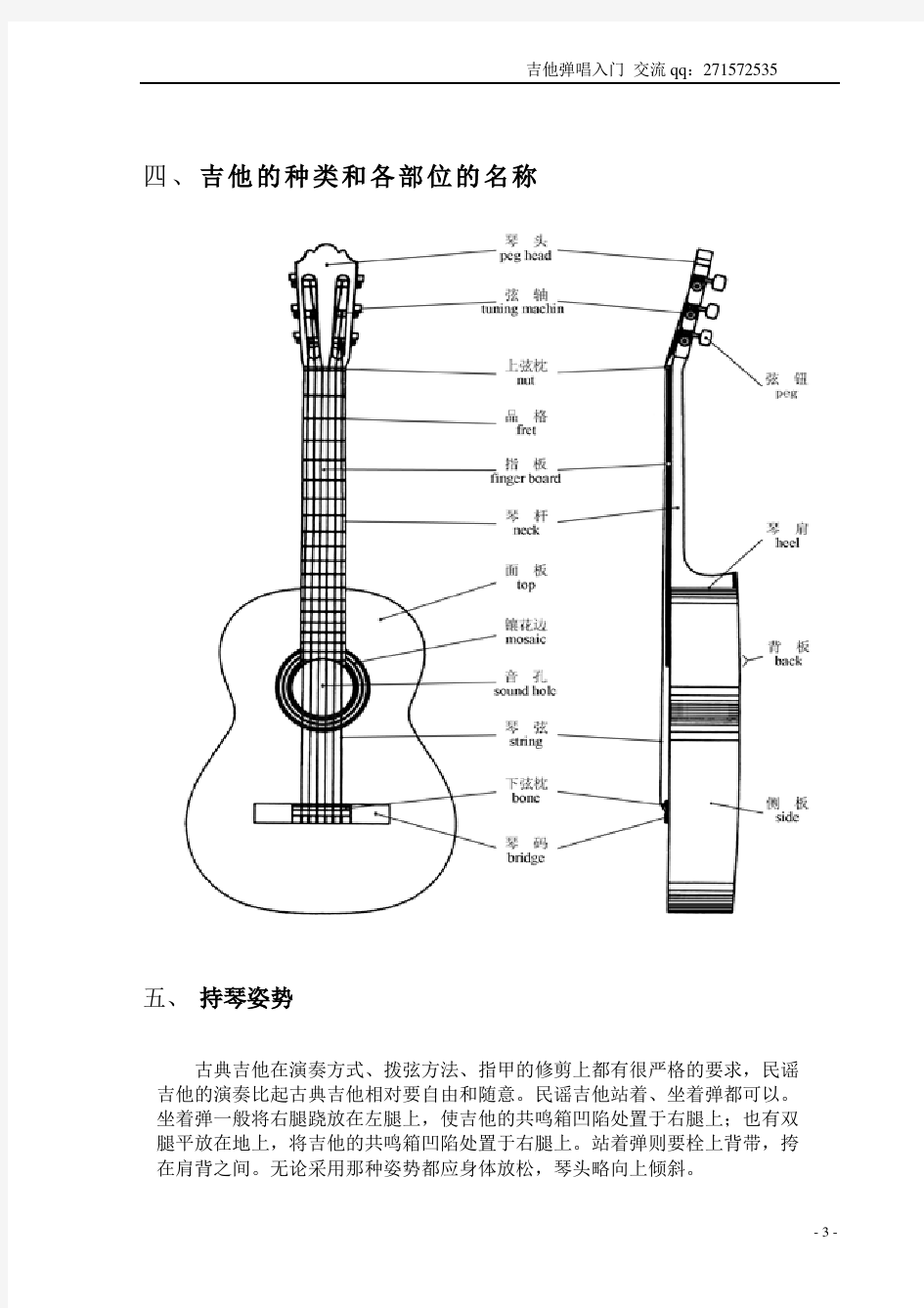 吉他入门标准教材速成