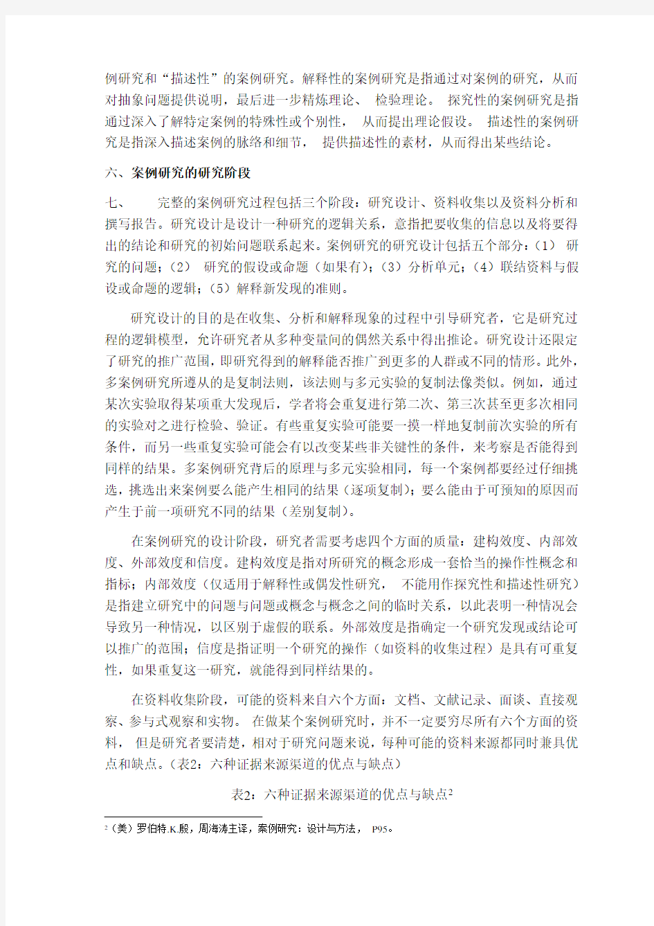 案例研究方法的定义 精 