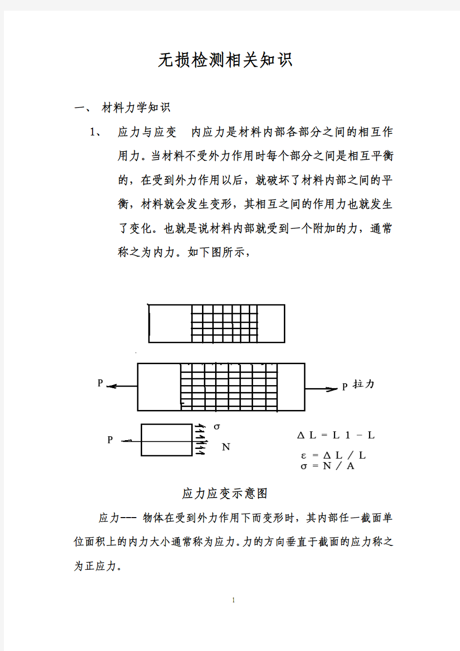 无损检测相关知识