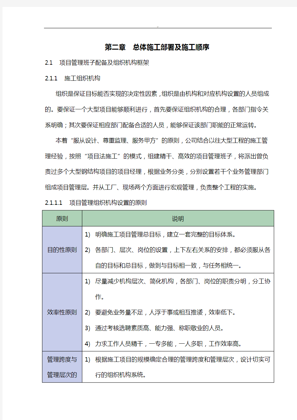 总体施工部署及施工顺序